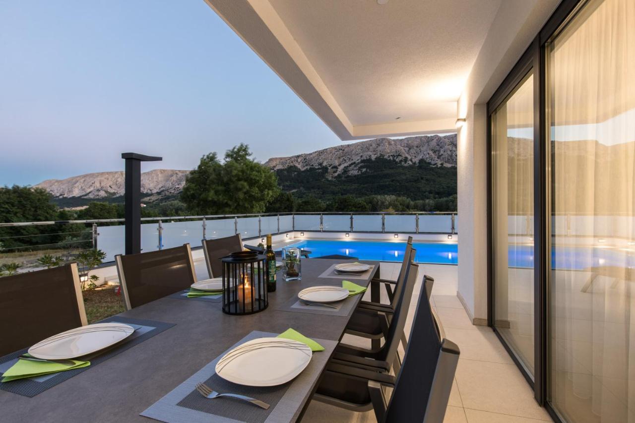 Villa Supernus With Heated Pool Baška Exterior foto